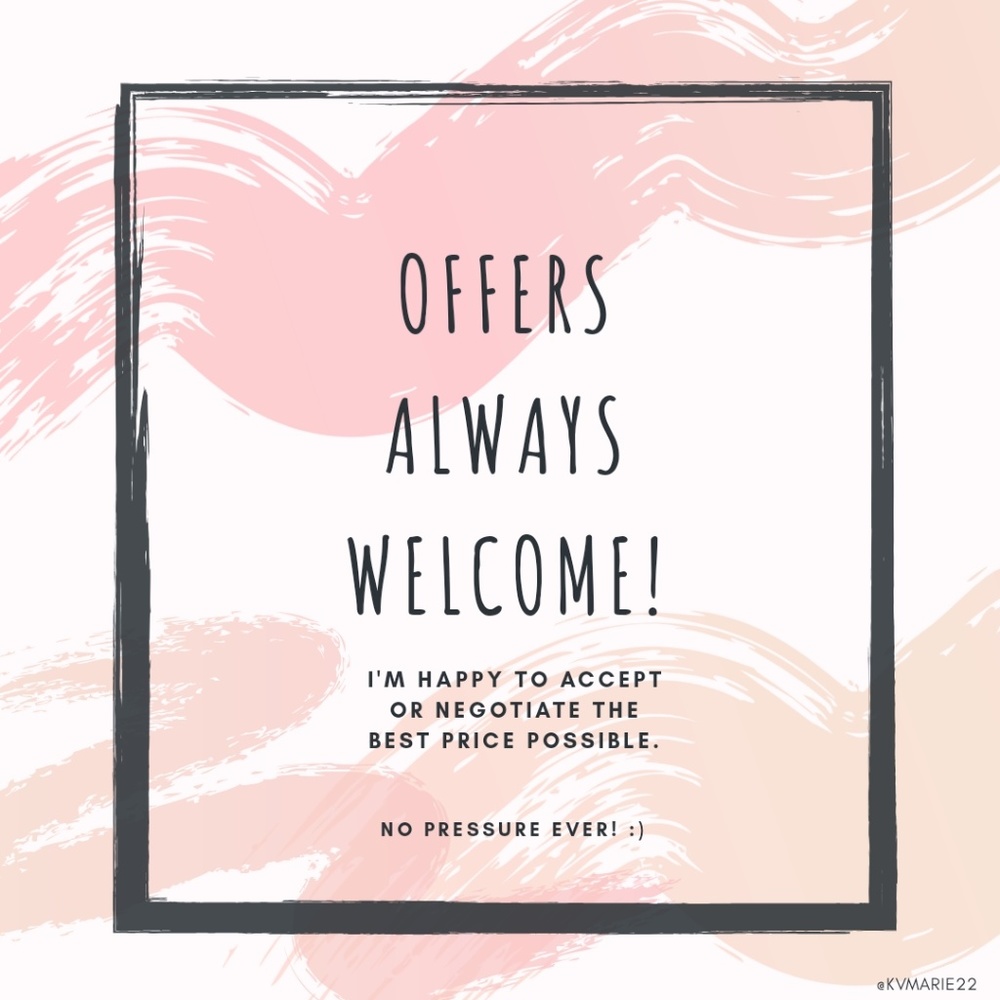 Offers Always Welcome! 💫🤗